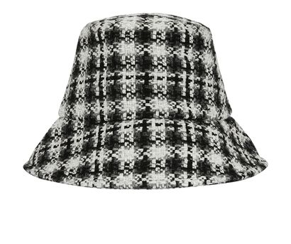 Chanel Tweed Bucket Hat, front view